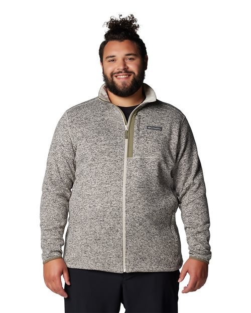 Sweater Weather™ Full-Zip Jacket - - 15829 209773 23224 Columbia Drawstring Fleece Full-Zips Jackets Long Sleeves Mens & Unisex Outerwear Pockets Polyester Polyester - 100% Visible Logos