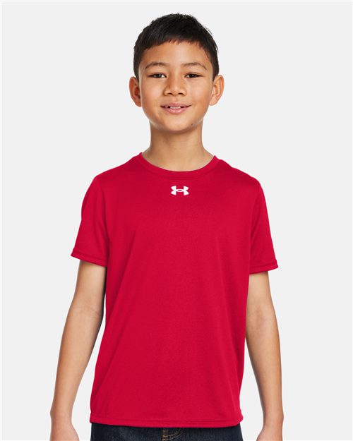 Youth Tech™ Team T-Shirt - - 16127 001E2 1377487 AB Retail Exclusive Brands CA New ab Crewneck Moisture-Management New AB Polyester - 100% S&S Exclusive Brands School & Team Short Sleeves T-Shirts T-Shirts - Premium Tops Under Armour Visible Logos Youth