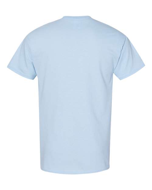 Gildan 5000, Unisex Heavy Cotton T-shirt, Light Blue