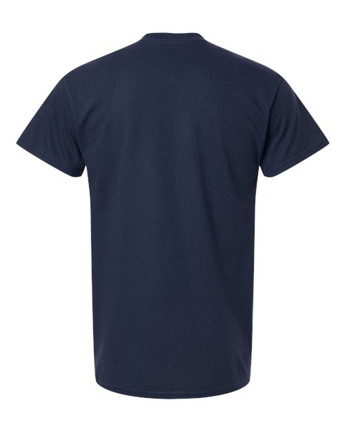 Gildan 5000, Unisex Heavy Cotton T-shirt, Navy
