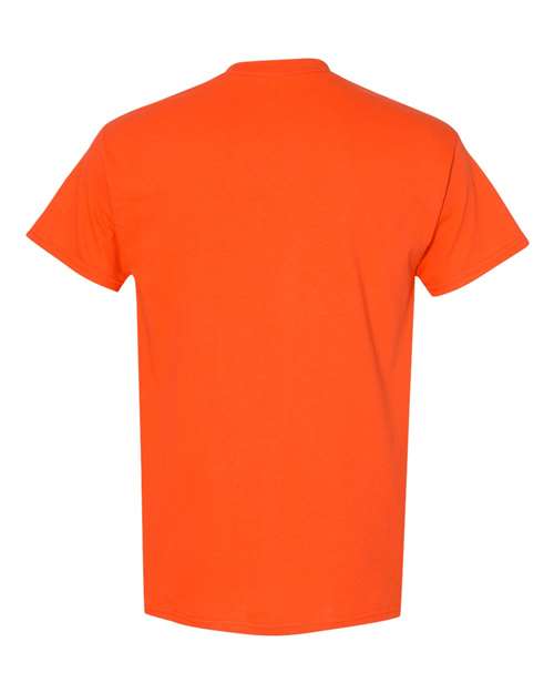Gildan 5000, Unisex Heavy Cotton T-shirt, Orange