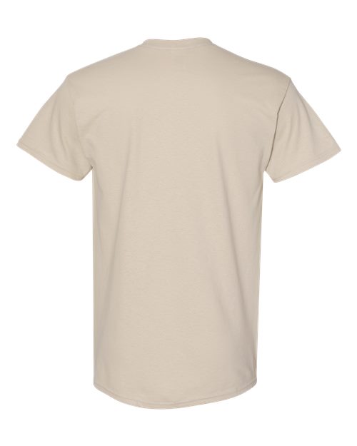 Gildan 5000, Unisex Heavy Cotton T-shirt, Sand