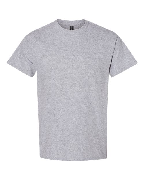 Gildan 5000, Unisex Heavy Cotton T-shirt, Sport Grey