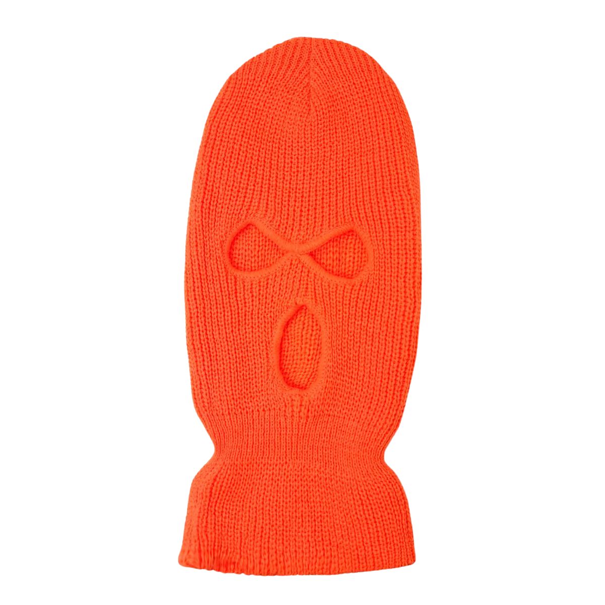 3 Hole Balaclava - JF3, Multi-Coloured Neon Orange OSFA