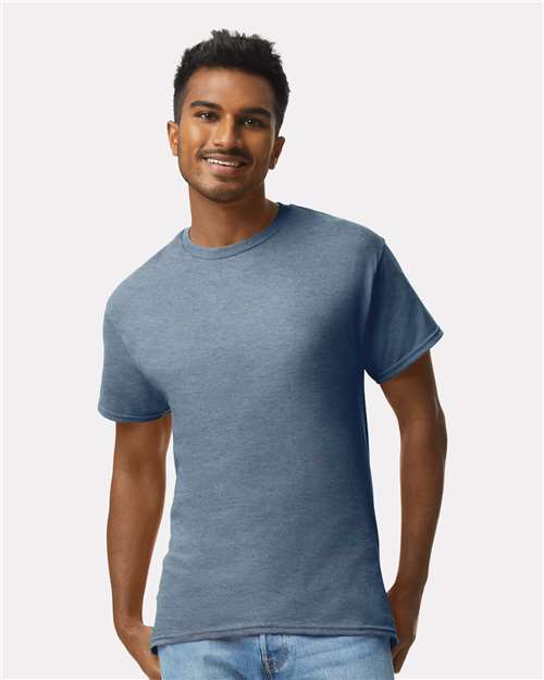 Gildan 2000, Unisex Ultra Cotton T-shirt, Heather Indigo