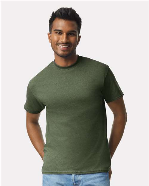 Gildan 2000, Unisex Ultra Cotton T-shirt, Military Green