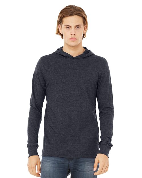 Unisex Jersey Hooded Long Sleeve Tee - - 1787 - Toronto Screen Printing- Color