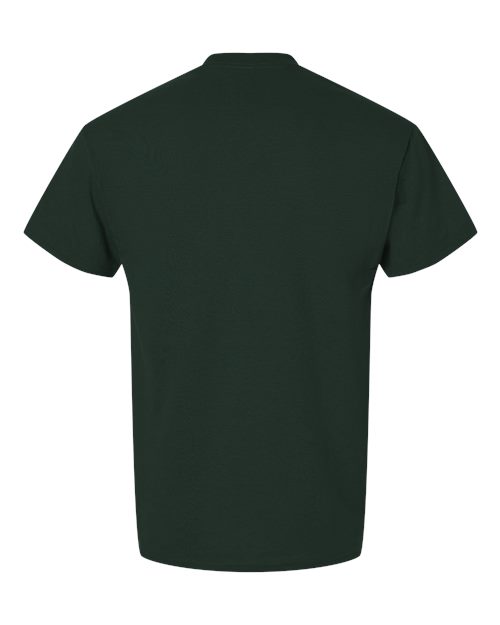 Gildan 8000, Unisex Dryblend T-shirt, Forest Green