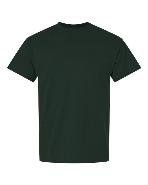 Gildan 8000, Unisex Dryblend T-shirt, Forest Green