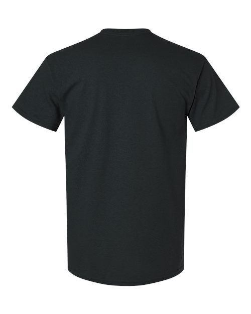 Gildan 2300, Unisex Ultra Cotton Pocket T-shirt, Black