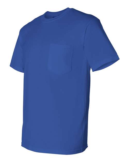 Gildan 8300, Unisex Dryblend Pocket T-shirt, Royal