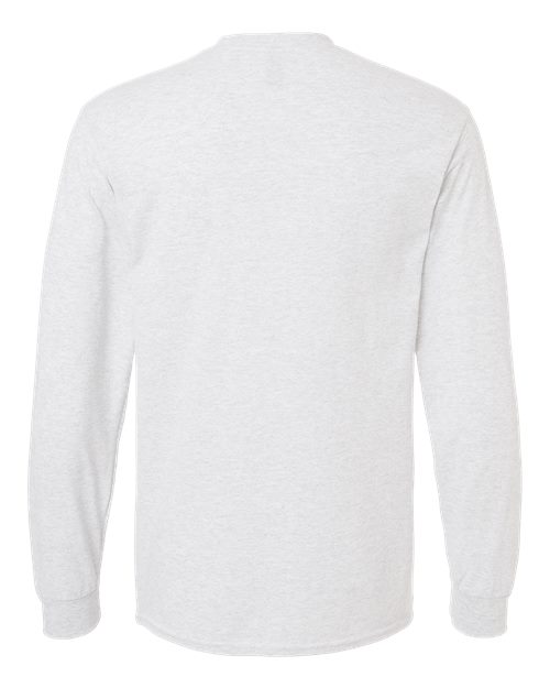 Gildan 8400, Unisex Dryblend 50/50 Long Sleeve T-shirt, Ash
