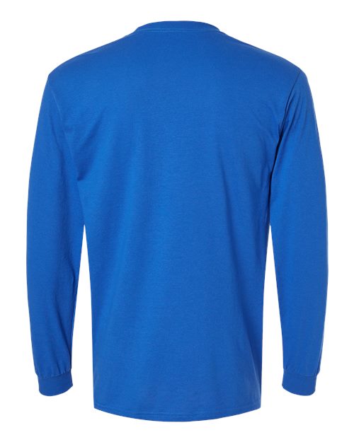 Gildan 8400, Unisex Dryblend 50/50 Long Sleeve T-shirt, Royal
