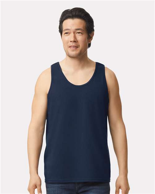 Gildan 2200, Unisex Ultra Cotton Tank Top, Navy