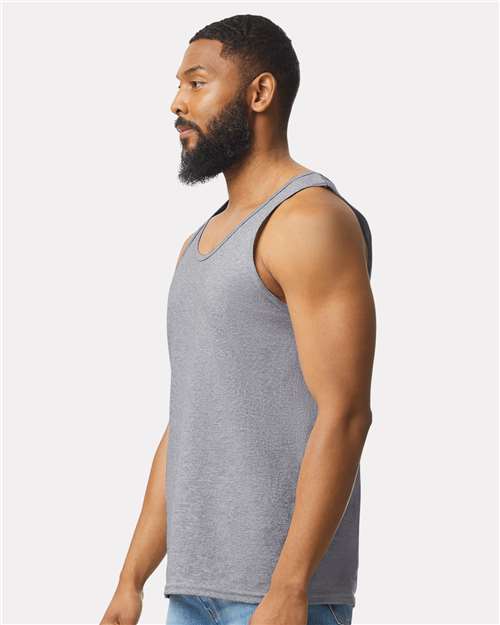 Gildan 2200, Unisex Ultra Cotton Tank Top, Sport Grey