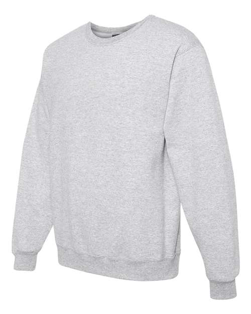 JERZEES 562MR, Unisex Nublend Crewneck Sweatshirt, Ash