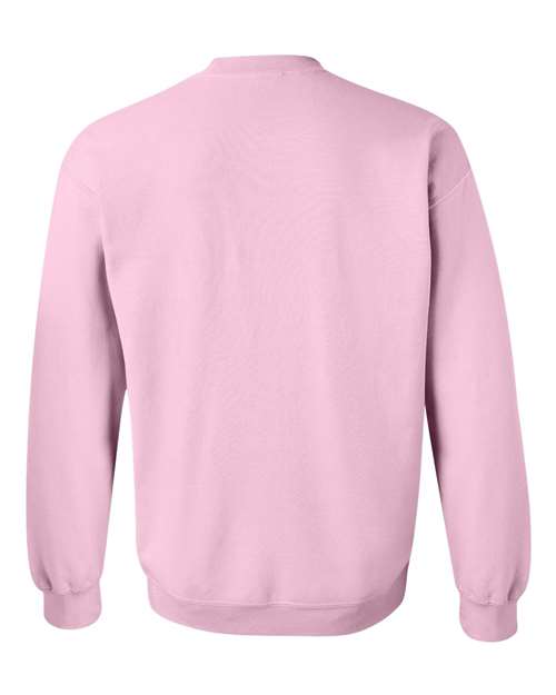 Gildan 18000, Unisex Heavy Blend Crewneck Sweatshirt, Light Pink