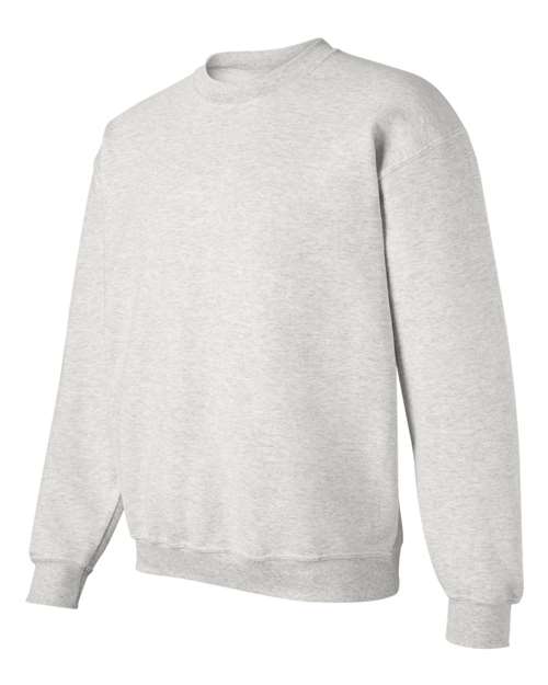 Gildan 12000, Unisex Dryblend Crewneck Sweatshirt, Ash