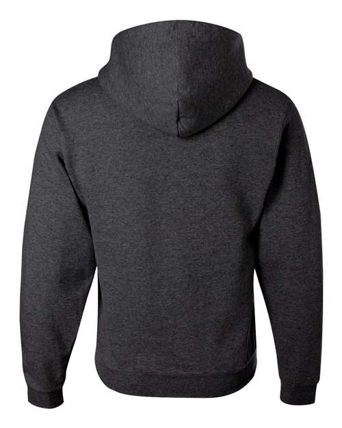 JERZEES 996MR, Unisex Nublend Hooded Sweatshirt, Black Heather