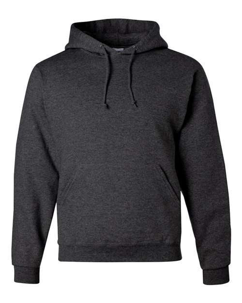 JERZEES 996MR, Unisex Nublend Hooded Sweatshirt, Black Heather