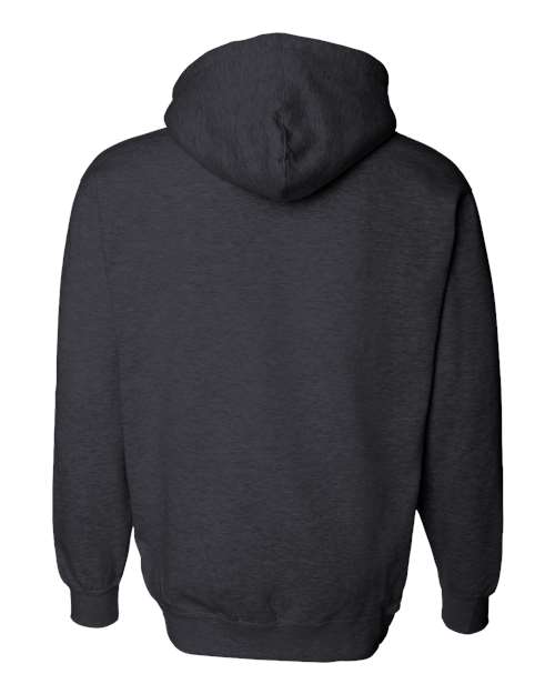 Independent Trading Co. IND4000, Unisex Heavyweight Hooded Sweatshirt, Charcoal Heather