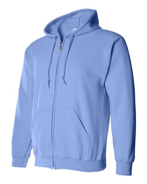Gildan 18600, Unisex Heavy Blend Full-zip Hooded Sweatshirt, Carolina Blue