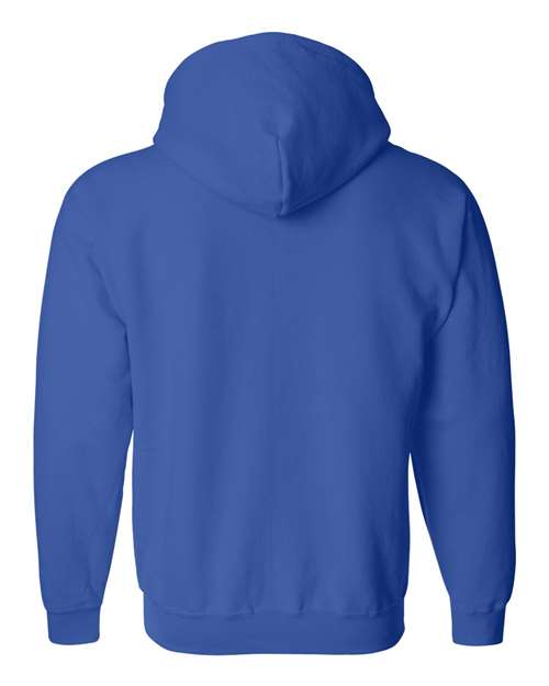 Gildan 18600, Unisex Heavy Blend Full-zip Hooded Sweatshirt, Royal