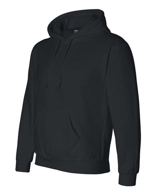 Gildan 12500, Unisex Dryblend Hooded Sweatshirt, Black