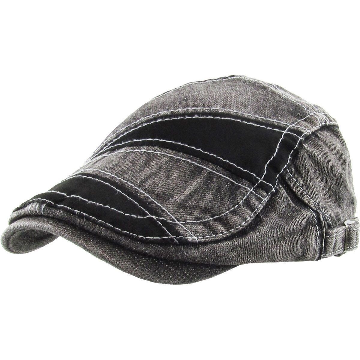 IVY Hat -K200, Denim, Multi-Coloured, Adjustable Black OSFA Fashion Hat
