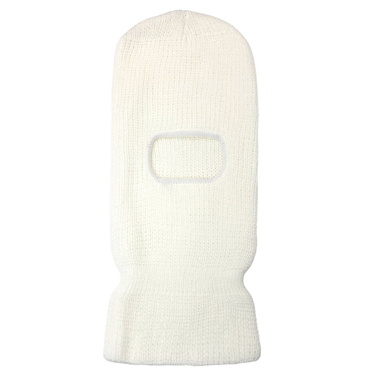 1 Hole Balaclava - JF1, Multi-Coloured White OSFA