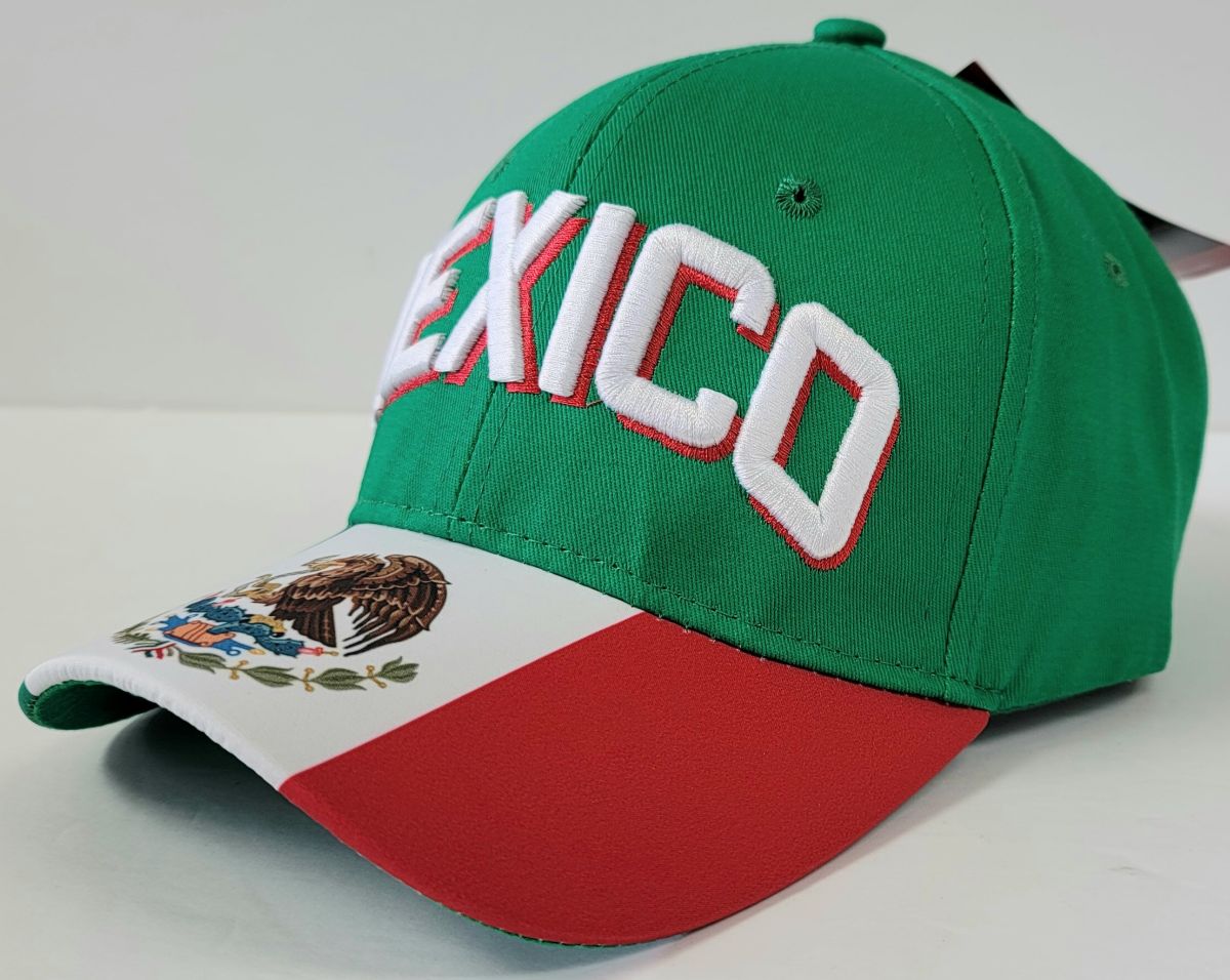 Soccer National Flag Logo cap - MEXICO, OSFA, 1901MEX Sports team