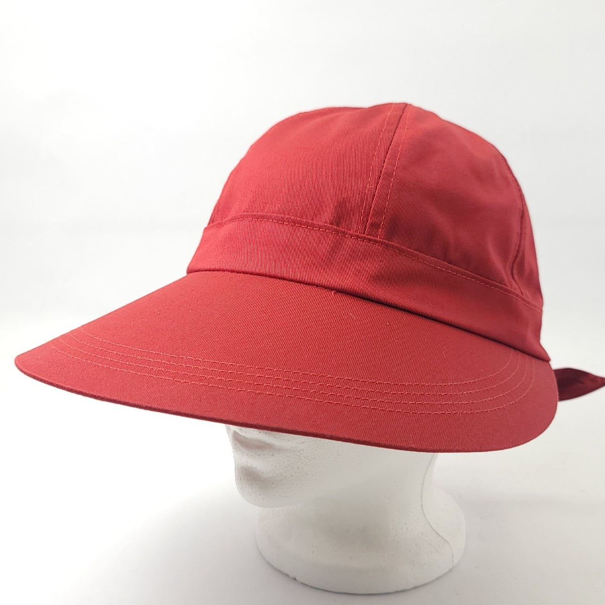 Sun Hat / Golf Bucket - 100% Cotton, Multi-Coloured, Adjustable Red OSFA Bucket Hats Summer Summer Hat