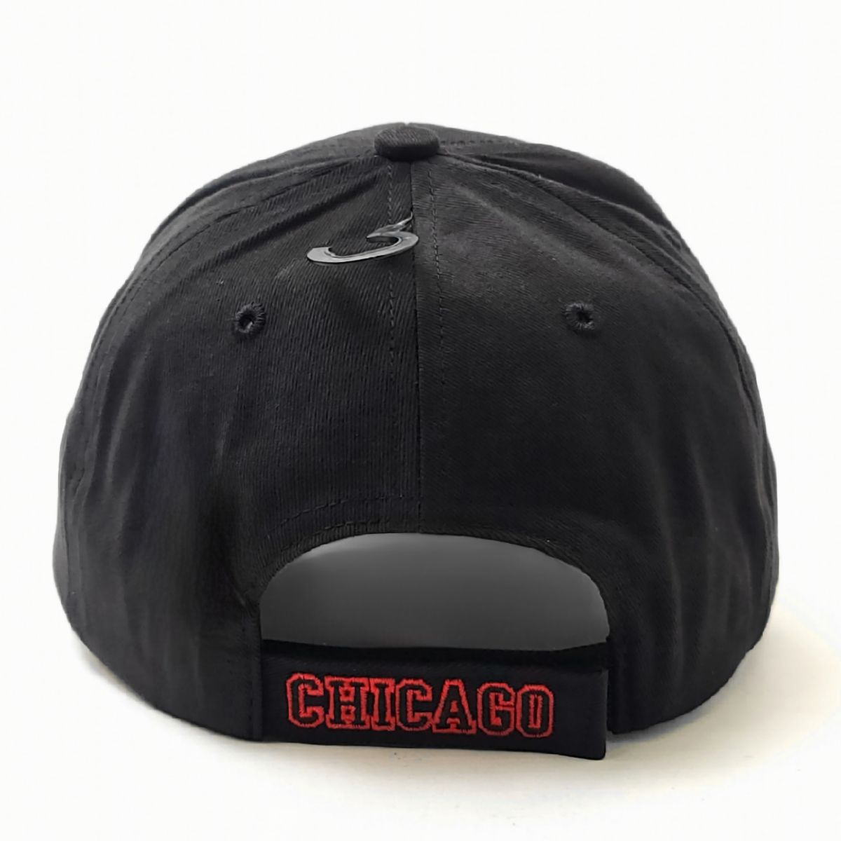 Chicago Blackhawks - Basic, Black, Adjustable Blackhawks