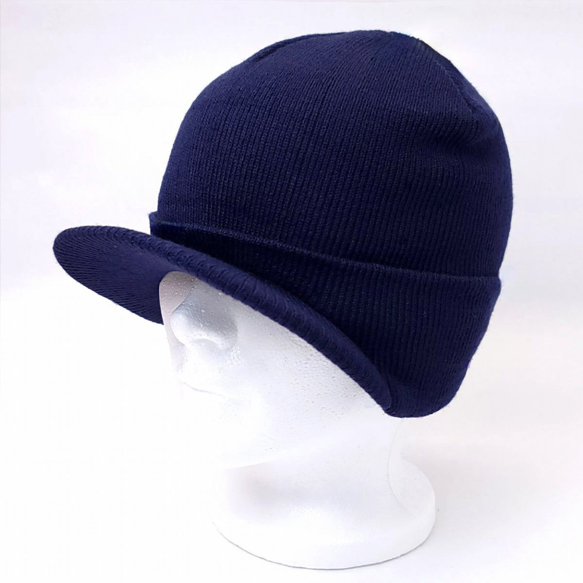 Plain Visor Toque Navy OSFA Dozen Special