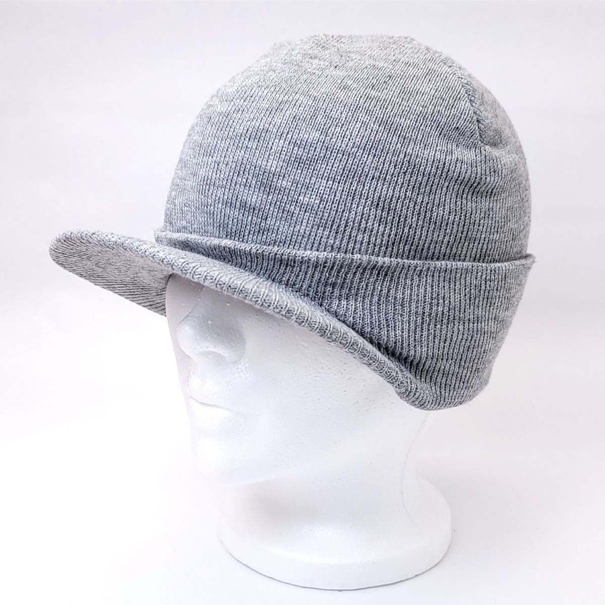 Plain Visor Toque Light Grey OSFA Dozen Special