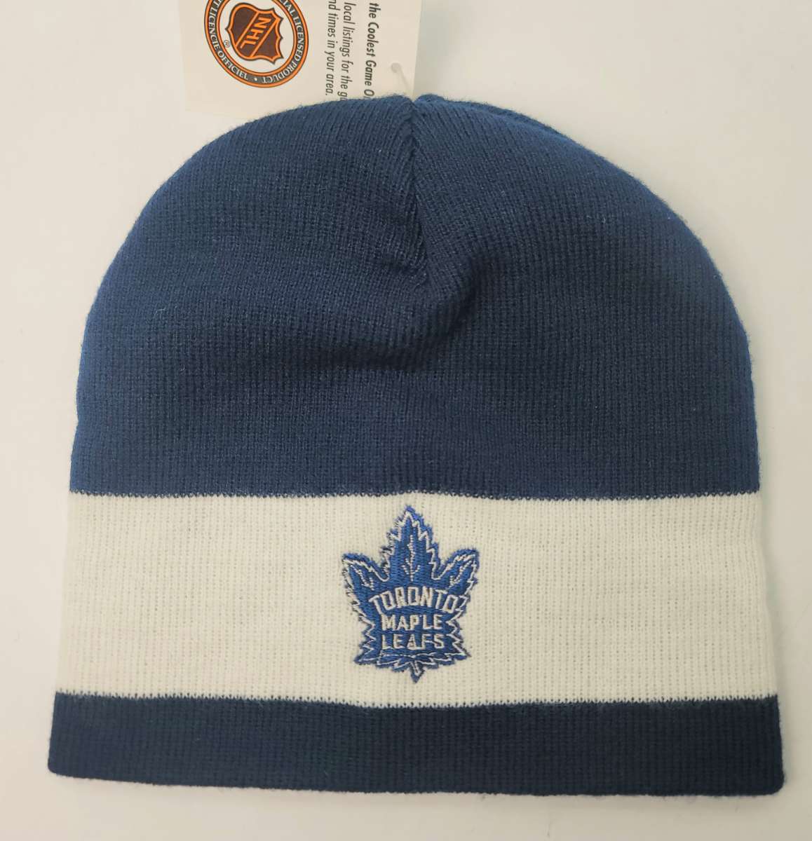 Toronto Maple Leafs Knit Beanie - BS, Navy 2Tone Maple Leafs Toronto Toronto Maple Leafs