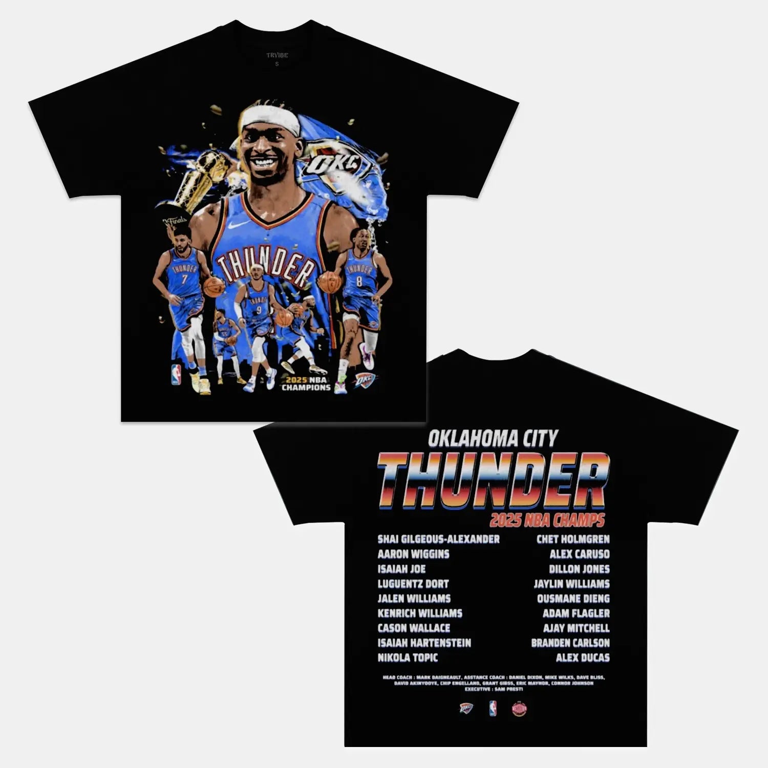 2025 NBA CHAMPS TEE BASKETBALL NBA SPORT