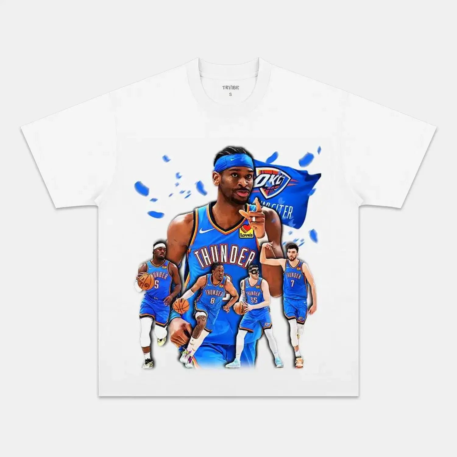 2025 THUNDER TEE BASKETBALL NBA SPORT