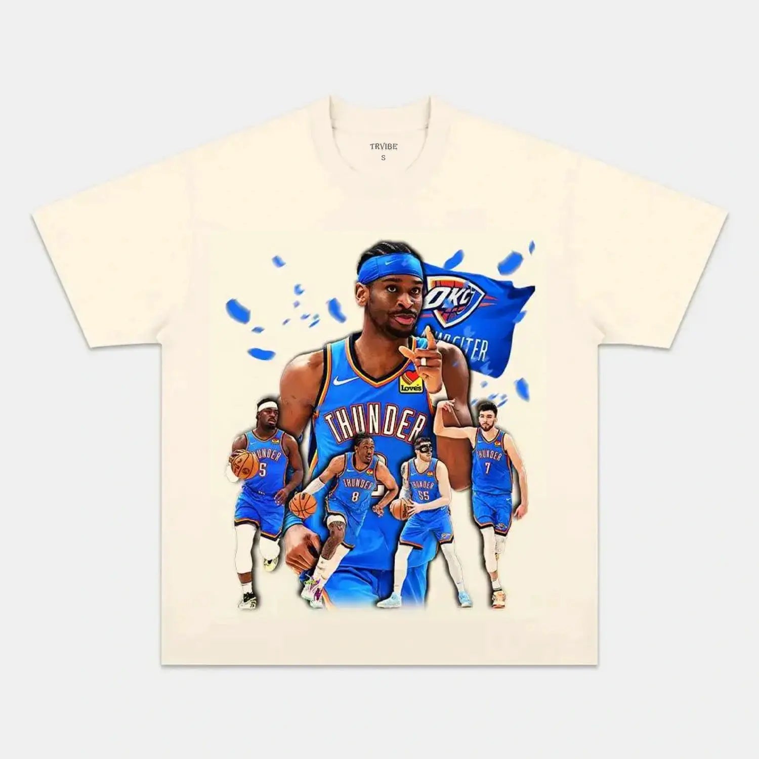 2025 THUNDER TEE BASKETBALL NBA SPORT