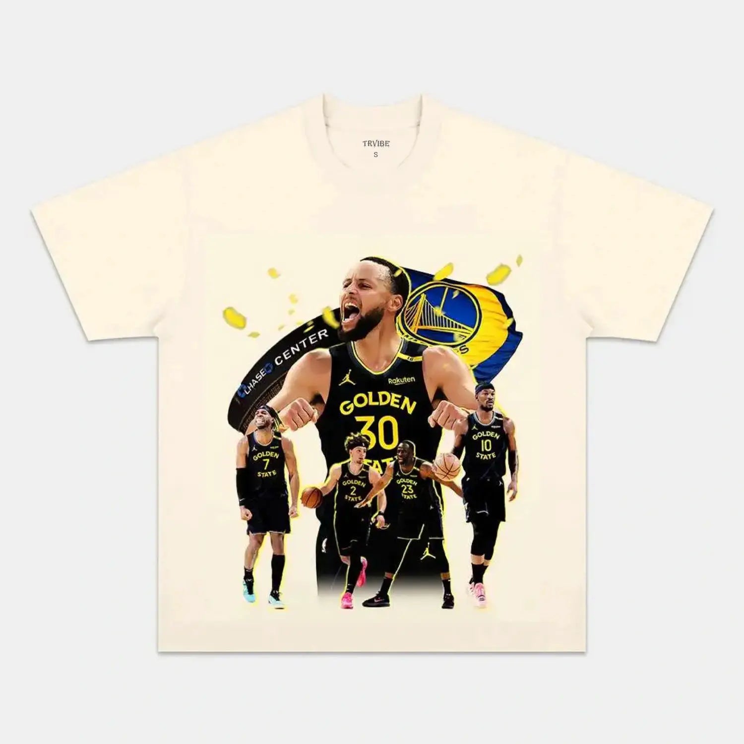 2025 WARRIORS TEE IVORY TEE BASKETBALL NBA SPORT