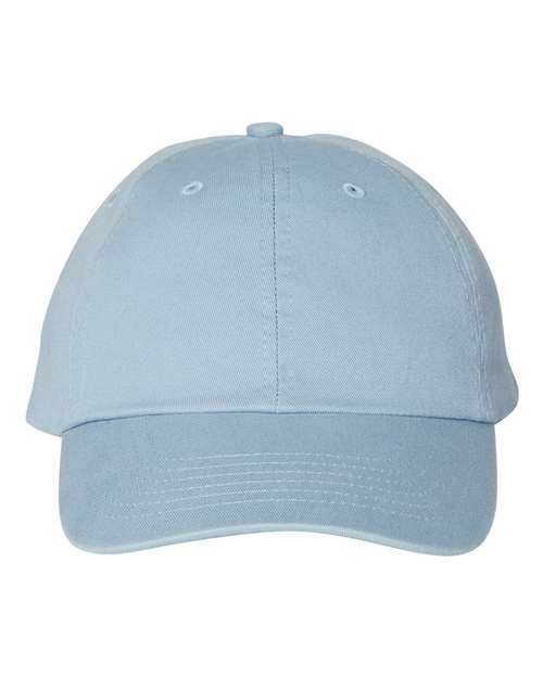Valucap VC300A, Bio-washed Classic Dad Hat, Baby Blue