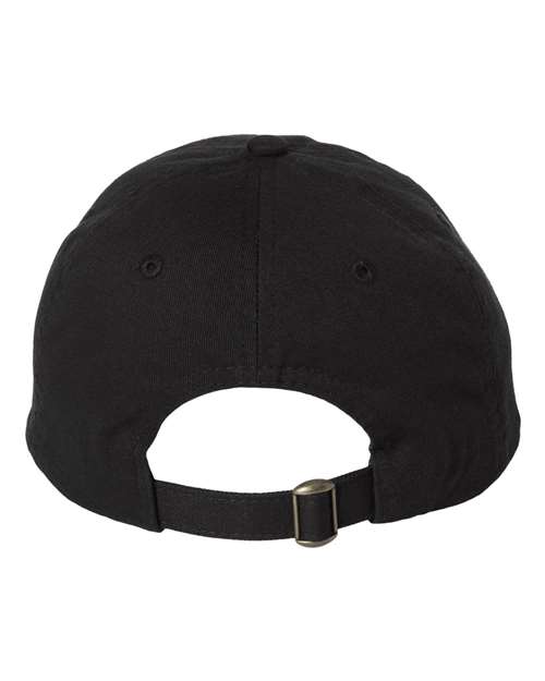 Valucap VC300A, Bio-washed Classic Dad Hat, Black