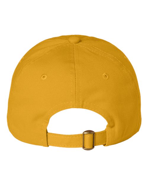 Valucap VC300A, Bio-washed Classic Dad Hat, Gold