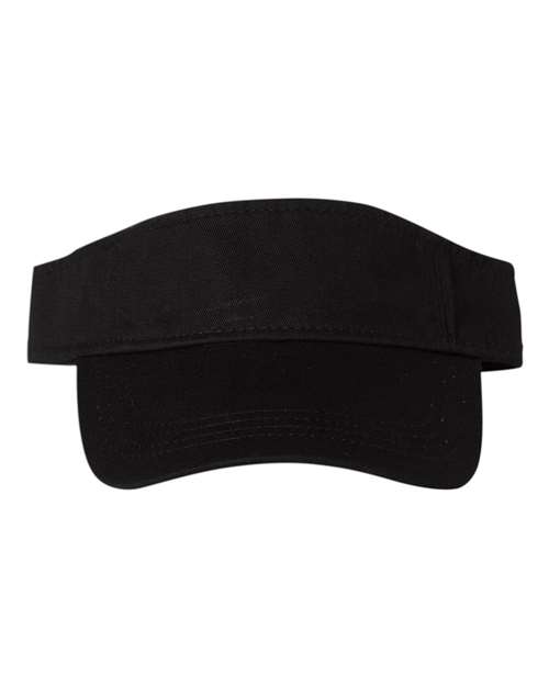 Valucap VC500, Bio-washed Visor, Black