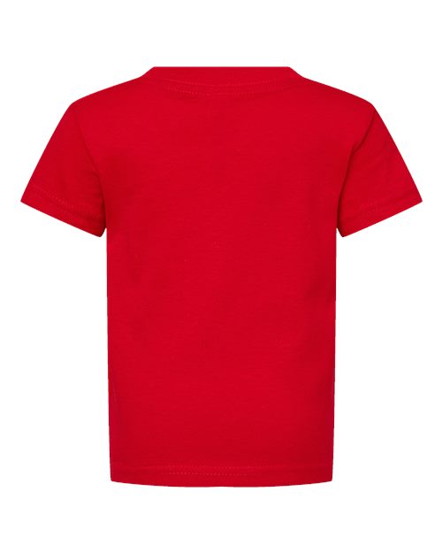 Rabbit Skins 3401, Infant Cotton Jersey Tee, Red