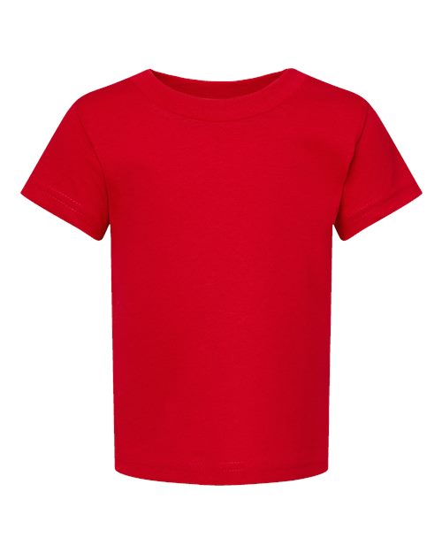 Rabbit Skins 3401, Infant Cotton Jersey Tee, Red