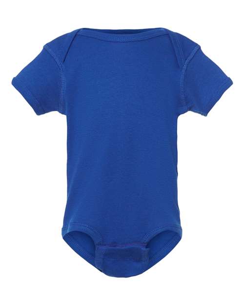 Rabbit Skins 4400, Infant Baby Rib Bodysuit, Royal