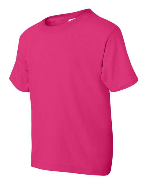 Gildan 8000B, Youth Dryblend T-shirt, Heliconia