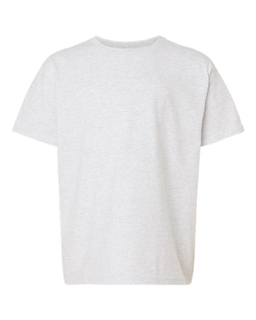 Gildan 5000B, Youth Heavy Cotton T-shirt, Ash