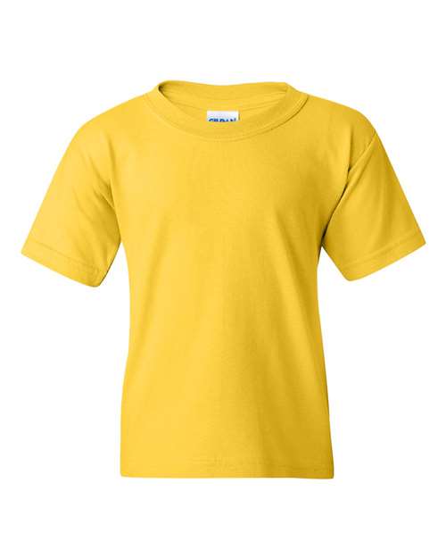 Gildan 5000B, Youth Heavy Cotton T-shirt, Daisy